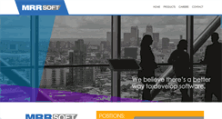 Desktop Screenshot of mrrsoft.com